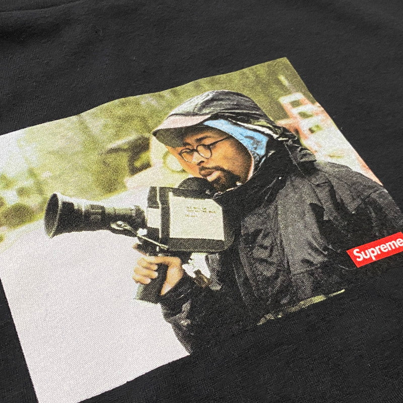 【中古品】【メンズ】 SUPREME シュプリーム × 40 ACRES フォーティー エイカーズ 別注コラボ 25SS 40 ACRES SPIKE TEE 2025年春夏 フォーティー エイカーズ スパイク Tシャツ 半袖 トップス 149-260803-sa-17-tei サイズ：L カラー：ブラック 万代Net店