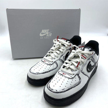 【中古美品】【メンズ】 NIKE ナイキ AIR FORCE 1 "HALLOWEEN SCREAM" IV6350-121 エアフォース1 ハロウィン スクリーム スニーカー 靴 シューズ 160-260804-yo-09-tei サイズ：28cm カラー：ホワイト 万代Net店