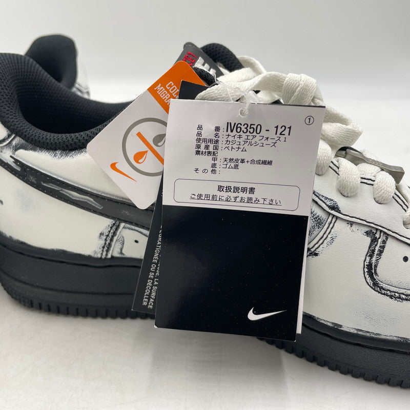 【中古美品】【メンズ】 NIKE ナイキ AIR FORCE 1 "HALLOWEEN SCREAM" IV6350-121 エアフォース1 ハロウィン スクリーム スニーカー 靴 シューズ 160-260804-yo-09-tei サイズ：28cm カラー：ホワイト 万代Net店