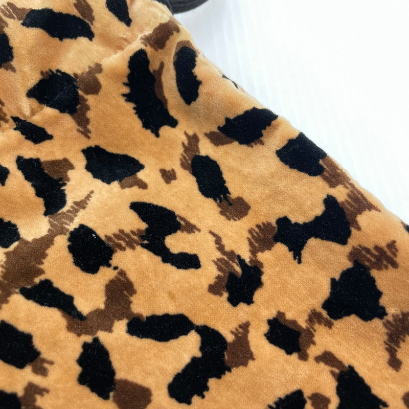 【中古品】【メンズ/レディース】 WACKO MARIA ワコマリア × PORTER ポーター 別注コラボ LEOPARD SHOULDER PAUCH レオパード ショルダーポーチ カバン 巾着 188-260804-yo-06-tei カラー：レオパード 万代Net店