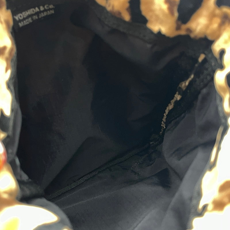 【中古品】【メンズ/レディース】 WACKO MARIA ワコマリア × PORTER ポーター 別注コラボ LEOPARD SHOULDER PAUCH レオパード ショルダーポーチ カバン 巾着 188-260804-yo-06-tei カラー：レオパード 万代Net店