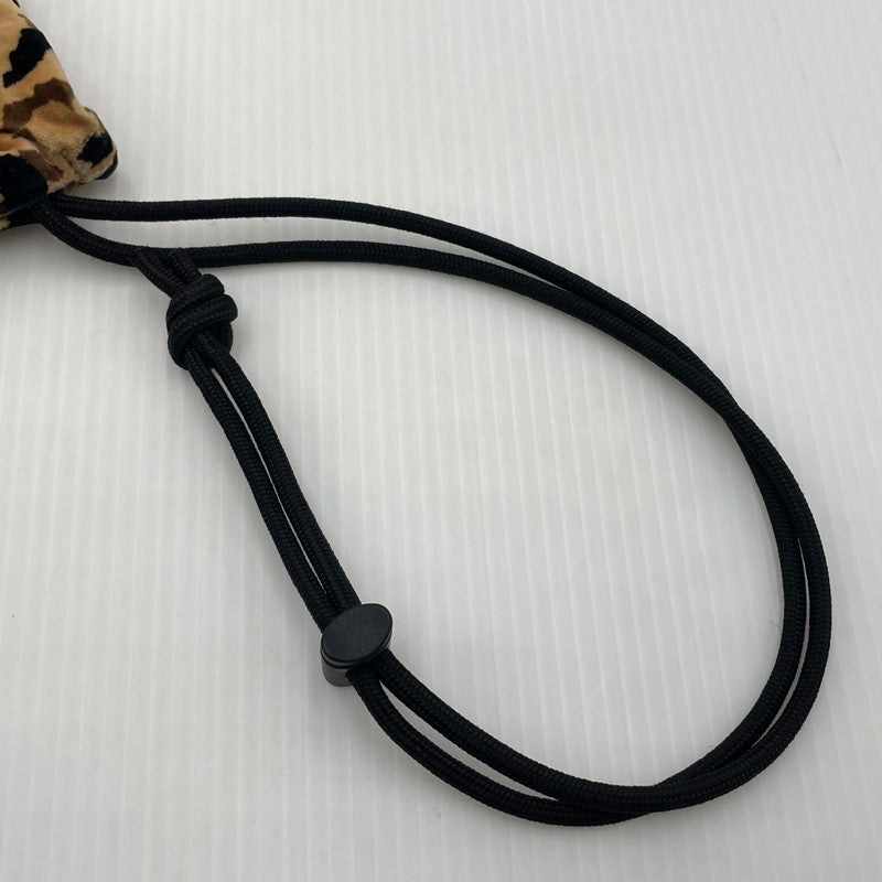 【中古品】【メンズ/レディース】 WACKO MARIA ワコマリア × PORTER ポーター 別注コラボ LEOPARD SHOULDER PAUCH レオパード ショルダーポーチ カバン 巾着 188-260804-yo-06-tei カラー：レオパード 万代Net店