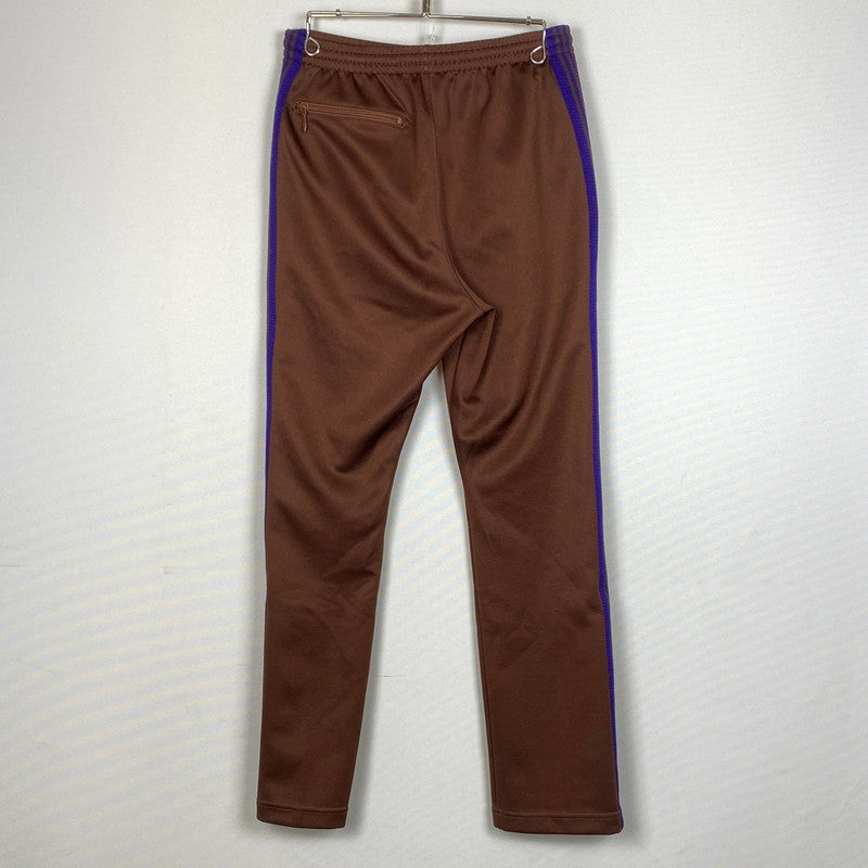 【中古品】【メンズ】 NEEDLES ニードルス 19AW NARROW TRACK PANT-POLY SMOOTH FK194 2019年秋冬 ナロー トラック パンツ ポリスムース ボトムス 151-260803-sa-24-tei サイズ：XS カラー：ブラウン 万代Net店