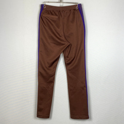 【中古品】【メンズ】 NEEDLES ニードルス 19AW NARROW TRACK PANT-POLY SMOOTH FK194 2019年秋冬 ナロー トラック パンツ ポリスムース ボトムス 151-260803-sa-24-tei サイズ：XS カラー：ブラウン 万代Net店