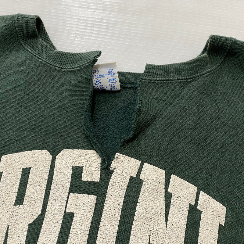 【現状渡し品】【メンズ】 CHAMPION チャンピオン 90's REVERSE WEAVE SWEAT "VIRGINIA" リバース ウェーブ スウェット バージニア 長袖 トップス トレーナー 145-260803-sa-13-tei サイズ：XL カラー：グリーン 万代Net店