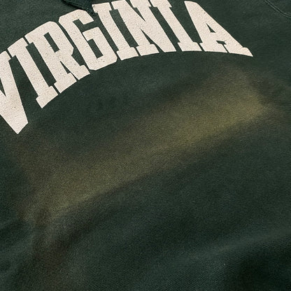 【現状渡し品】【メンズ】 CHAMPION チャンピオン 90's REVERSE WEAVE SWEAT "VIRGINIA" リバース ウェーブ スウェット バージニア 長袖 トップス トレーナー 145-260803-sa-13-tei サイズ：XL カラー：グリーン 万代Net店