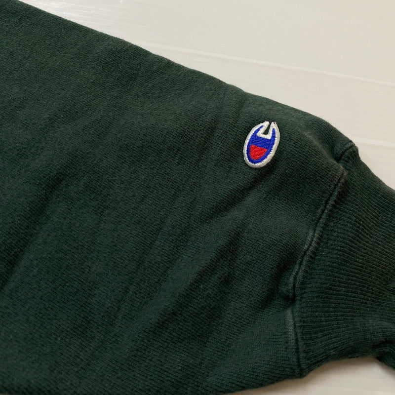 【現状渡し品】【メンズ】 CHAMPION チャンピオン 90's REVERSE WEAVE SWEAT "VIRGINIA" リバース ウェーブ スウェット バージニア 長袖 トップス トレーナー 145-260803-sa-13-tei サイズ：XL カラー：グリーン 万代Net店