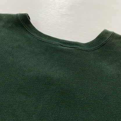 【現状渡し品】【メンズ】 CHAMPION チャンピオン 90's REVERSE WEAVE SWEAT "VIRGINIA" リバース ウェーブ スウェット バージニア 長袖 トップス トレーナー 145-260803-sa-13-tei サイズ：XL カラー：グリーン 万代Net店