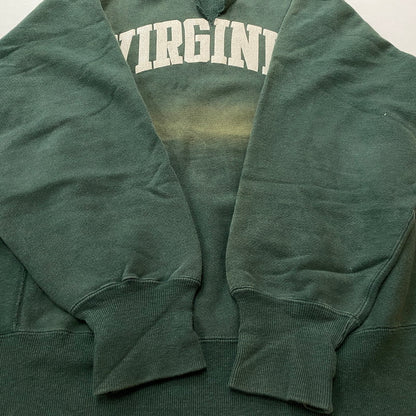 【現状渡し品】【メンズ】 CHAMPION チャンピオン 90's REVERSE WEAVE SWEAT "VIRGINIA" リバース ウェーブ スウェット バージニア 長袖 トップス トレーナー 145-260803-sa-13-tei サイズ：XL カラー：グリーン 万代Net店