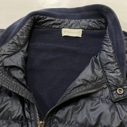 【中古品】【メンズ】 MONCLER モンクレール MAGLIA CARDIGAN B10918400900 マグリア カーディガン アウター 141-260803-sa-08-tei サイズ：XXL カラー：ネイビー 万代Net店