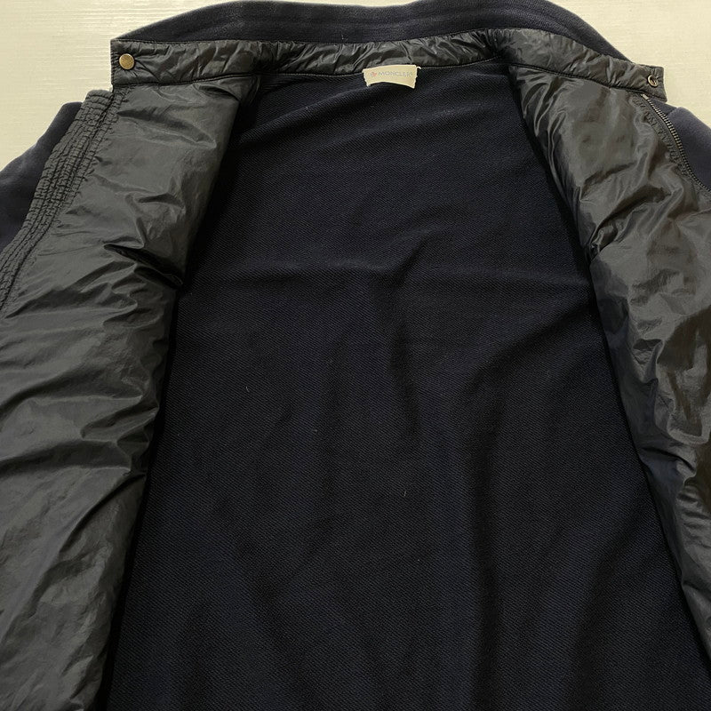 【中古品】【メンズ】 MONCLER モンクレール MAGLIA CARDIGAN B10918400900 マグリア カーディガン アウター 141-260803-sa-08-tei サイズ：XXL カラー：ネイビー 万代Net店