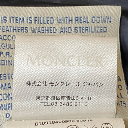 【中古品】【メンズ】 MONCLER モンクレール MAGLIA CARDIGAN B10918400900 マグリア カーディガン アウター 141-260803-sa-08-tei サイズ：XXL カラー：ネイビー 万代Net店