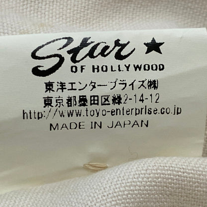 【中古品】【メンズ】 STAR OF HOLLYWOOD スター オブ ハリウッド PULLOVER S/S SHIRT プルオーバー ショート スリーブ シャツ 半袖 トップス 145-260803-sa-03-tei サイズ：M カラー：ホワイト 万代Net店