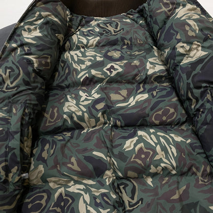 【中古品】【メンズ】 LOUIS VUITTON ルイ ビトン × NIGO REVERSIBLE ニゴー 別注コラボ リバーシブル PUFFER JACKET パファー ジャケット アウター 179-260803-sa-10-tei サイズ：46 カラー：グレー×カモ 万代Net店