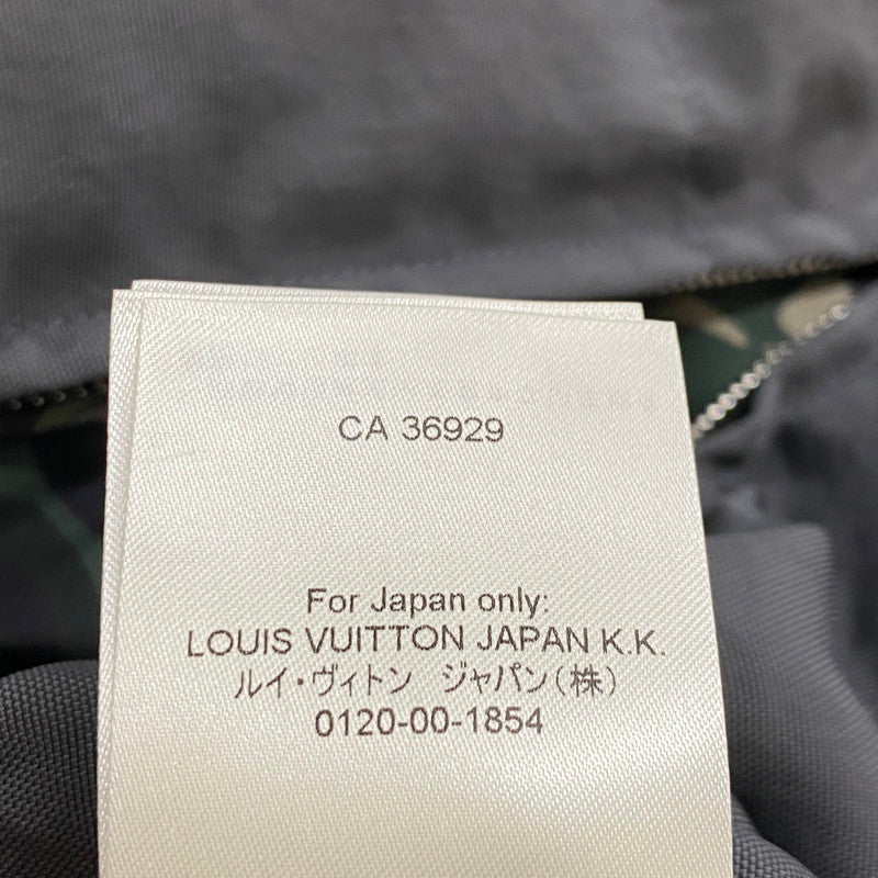 【中古品】【メンズ】 LOUIS VUITTON ルイ ビトン × NIGO REVERSIBLE ニゴー 別注コラボ リバーシブル PUFFER JACKET パファー ジャケット アウター 179-260803-sa-10-tei サイズ：46 カラー：グレー×カモ 万代Net店