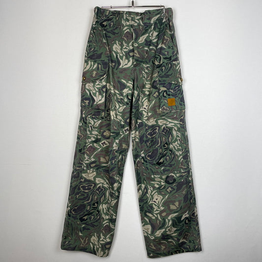 【中古品】【メンズ】 LOUIS VUITTON ルイ ヴィトン × NIGO ニゴー 別注コラボ MULTI POCKET CARGO PANTS マルチ ポケット カーゴ パンツ ボトムス 179-260804-sa-04-tei サイズ：44 カラー：カモ柄 万代Net店