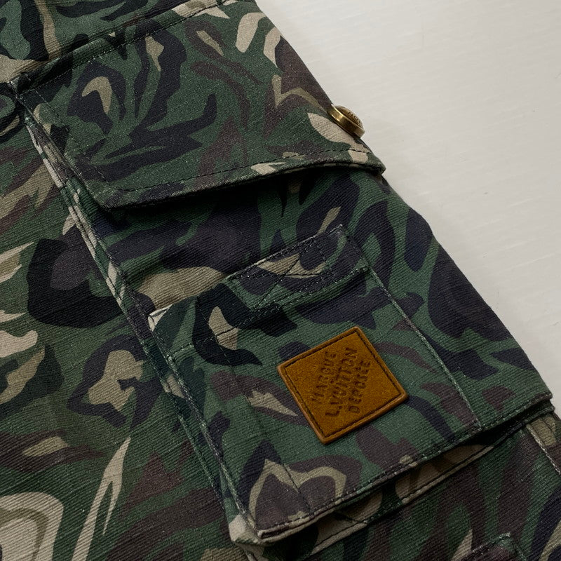 【中古品】【メンズ】 LOUIS VUITTON ルイ ヴィトン × NIGO ニゴー 別注コラボ MULTI POCKET CARGO PANTS マルチ ポケット カーゴ パンツ ボトムス 179-260804-sa-04-tei サイズ：44 カラー：カモ柄 万代Net店