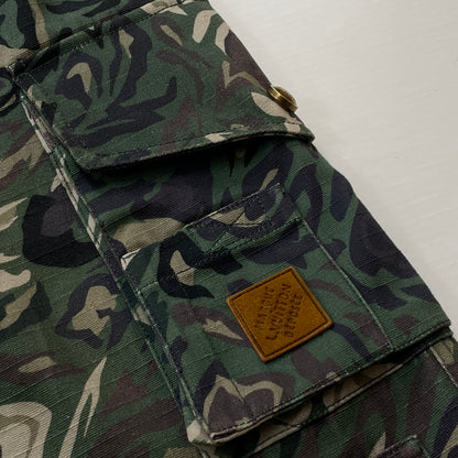 【中古品】【メンズ】 LOUIS VUITTON ルイ ヴィトン × NIGO ニゴー 別注コラボ MULTI POCKET CARGO PANTS マルチ ポケット カーゴ パンツ ボトムス 179-260804-sa-04-tei サイズ：44 カラー：カモ柄 万代Net店