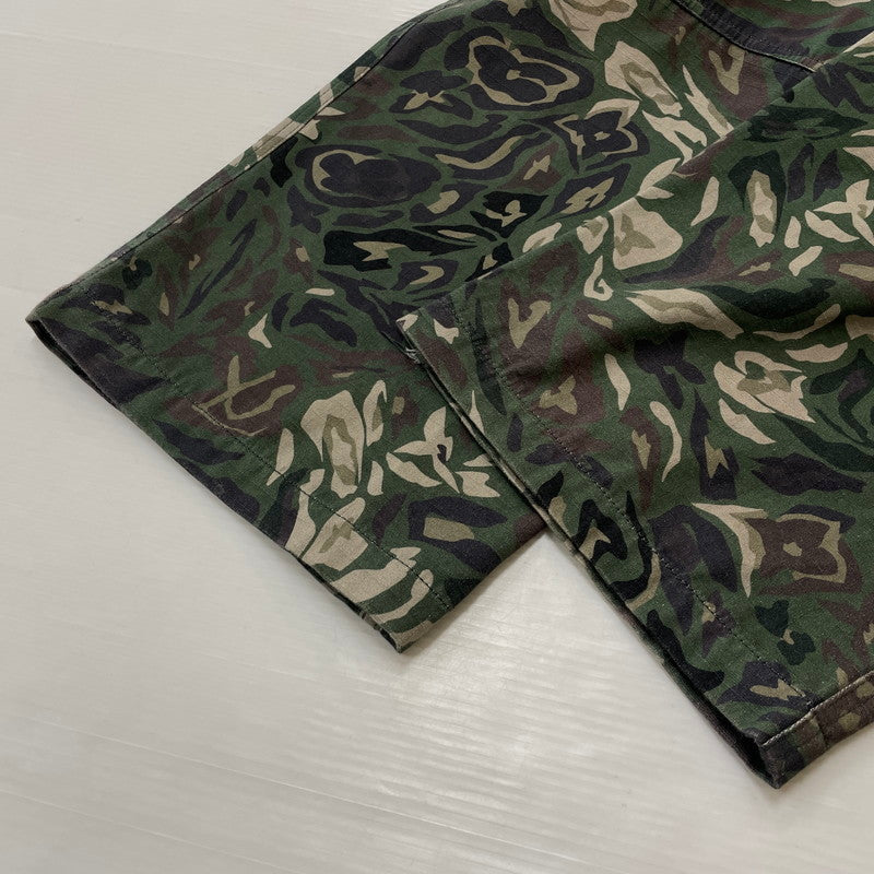 【中古品】【メンズ】 LOUIS VUITTON ルイ ヴィトン × NIGO ニゴー 別注コラボ MULTI POCKET CARGO PANTS マルチ ポケット カーゴ パンツ ボトムス 179-260804-sa-04-tei サイズ：44 カラー：カモ柄 万代Net店
