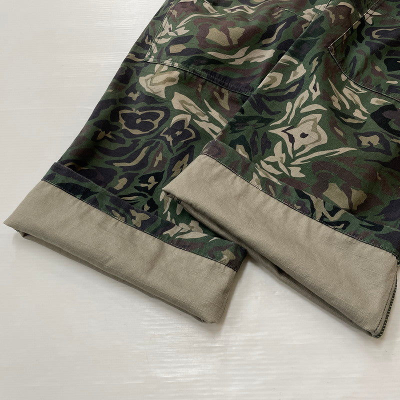 【中古品】【メンズ】 LOUIS VUITTON ルイ ヴィトン × NIGO ニゴー 別注コラボ MULTI POCKET CARGO PANTS マルチ ポケット カーゴ パンツ ボトムス 179-260804-sa-04-tei サイズ：44 カラー：カモ柄 万代Net店