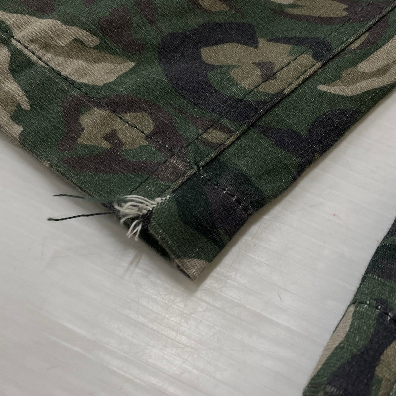 【中古品】【メンズ】 LOUIS VUITTON ルイ ヴィトン × NIGO ニゴー 別注コラボ MULTI POCKET CARGO PANTS マルチ ポケット カーゴ パンツ ボトムス 179-260804-sa-04-tei サイズ：44 カラー：カモ柄 万代Net店