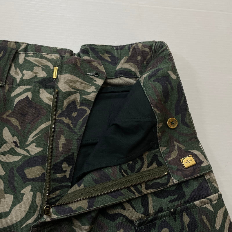 【中古品】【メンズ】 LOUIS VUITTON ルイ ヴィトン × NIGO ニゴー 別注コラボ MULTI POCKET CARGO PANTS マルチ ポケット カーゴ パンツ ボトムス 179-260804-sa-04-tei サイズ：44 カラー：カモ柄 万代Net店
