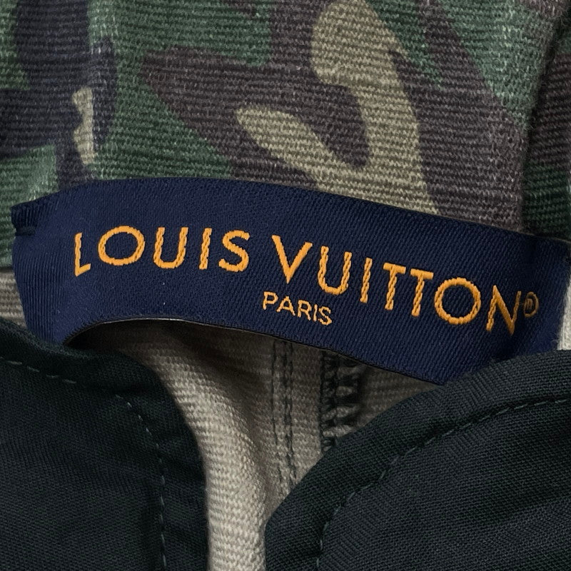 【中古品】【メンズ】 LOUIS VUITTON ルイ ヴィトン × NIGO ニゴー 別注コラボ MULTI POCKET CARGO PANTS マルチ ポケット カーゴ パンツ ボトムス 179-260804-sa-04-tei サイズ：44 カラー：カモ柄 万代Net店