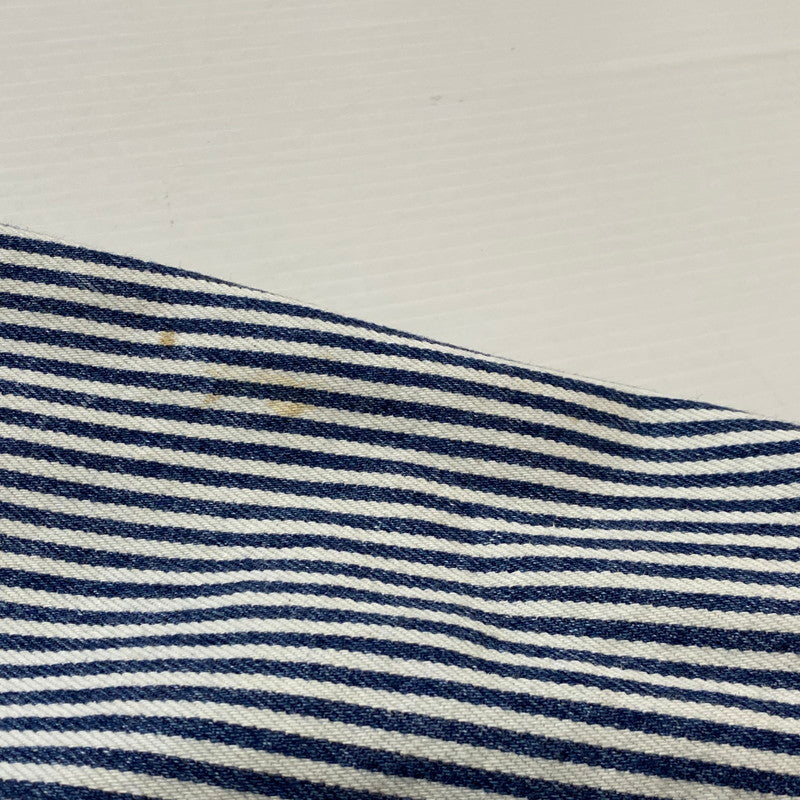 【中古品】【メンズ】 LEVI'S リーバイス ×NIGO HICKORY STRIPE ニゴー ヒッコリー ストライプ TRUCKER JACKET PC9-A5904-0000 557XX トラッカー ジャケット アウター 145-260803-sa-05-tei サイズ：44 カラー：ネイビー 万代Net店