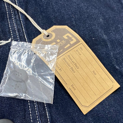 【中古品】【メンズ】 WAIPER ワイパー GUNNERS PARKA WP82 ガンナーズ パーカー アウター 145-260803-sa-07-tei サイズ：L カラー：インディゴ 万代Net店
