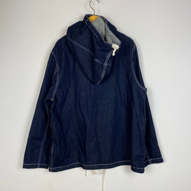 【中古品】【メンズ】 WAIPER ワイパー GUNNERS PARKA WP82 ガンナーズ パーカー アウター 145-260803-sa-07-tei サイズ：L カラー：インディゴ 万代Net店