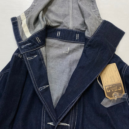【中古品】【メンズ】 WAIPER ワイパー GUNNERS PARKA WP82 ガンナーズ パーカー アウター 145-260803-sa-07-tei サイズ：L カラー：インディゴ 万代Net店