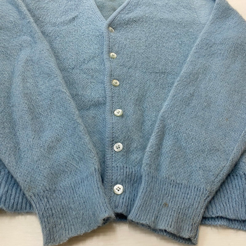 【中古品】【メンズ】 SEARS SPORTSWEAR シアーズ スポーツウェア 60~70’s VINTAGE MOHAIR CARDIGAN 60～70年代 ヴィンテージ モヘア カーディガン 長袖 トップス 145-251130-aa-02-tei サイズ：S カラー：ブルー 万代Net店
