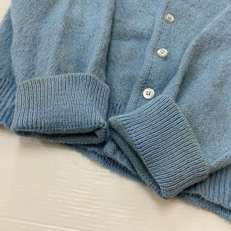 【中古品】【メンズ】 SEARS SPORTSWEAR シアーズ スポーツウェア 60~70’s VINTAGE MOHAIR CARDIGAN 60～70年代 ヴィンテージ モヘア カーディガン 長袖 トップス 145-251130-aa-02-tei サイズ：S カラー：ブルー 万代Net店