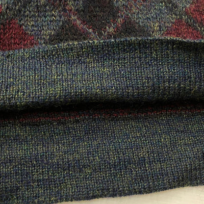 【中古品】【メンズ】 JUILLIARD ジュリアード 60~70's VINTAGE MOHAIR V NECK SWEATER 60～70年代 ヴィンテージ モヘア ブイ ネック セーター 長袖 トップス 145-251130-aa-01-tei サイズ：S カラー：アーガイル柄 万代Net店