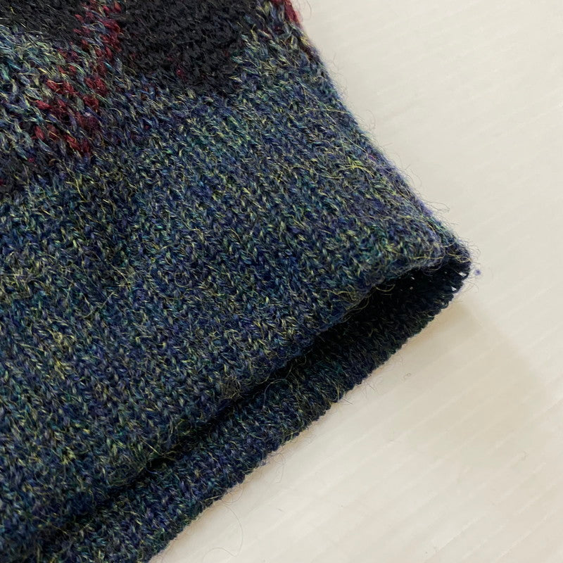 【中古品】【メンズ】 JUILLIARD ジュリアード 60~70's VINTAGE MOHAIR V NECK SWEATER 60～70年代 ヴィンテージ モヘア ブイ ネック セーター 長袖 トップス 145-251130-aa-01-tei サイズ：S カラー：アーガイル柄 万代Net店