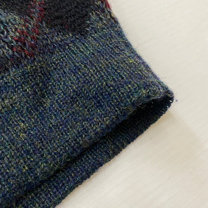 【中古品】【メンズ】 JUILLIARD ジュリアード 60~70's VINTAGE MOHAIR V NECK SWEATER 60～70年代 ヴィンテージ モヘア ブイ ネック セーター 長袖 トップス 145-251130-aa-01-tei サイズ：S カラー：アーガイル柄 万代Net店