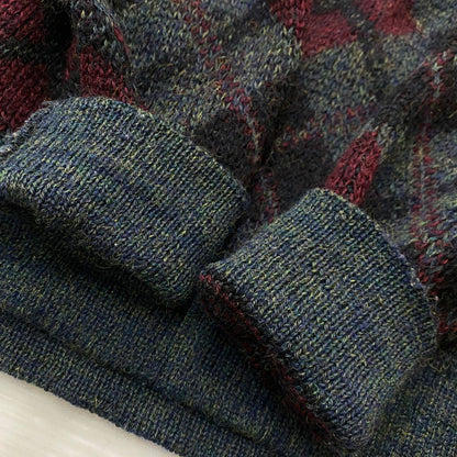 【中古品】【メンズ】 JUILLIARD ジュリアード 60~70's VINTAGE MOHAIR V NECK SWEATER 60～70年代 ヴィンテージ モヘア ブイ ネック セーター 長袖 トップス 145-251130-aa-01-tei サイズ：S カラー：アーガイル柄 万代Net店