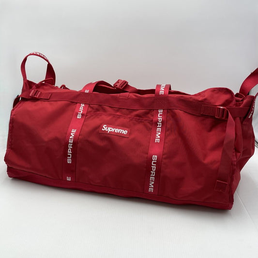 【中古品】【メンズ】 SUPREME シュプリーム 22FW LARGE HAUL TOTE "RED" ラージホールトートバッグ カバン ボストンバッグ 149-260804-yo-07-tei カラー：レッド 万代Net店