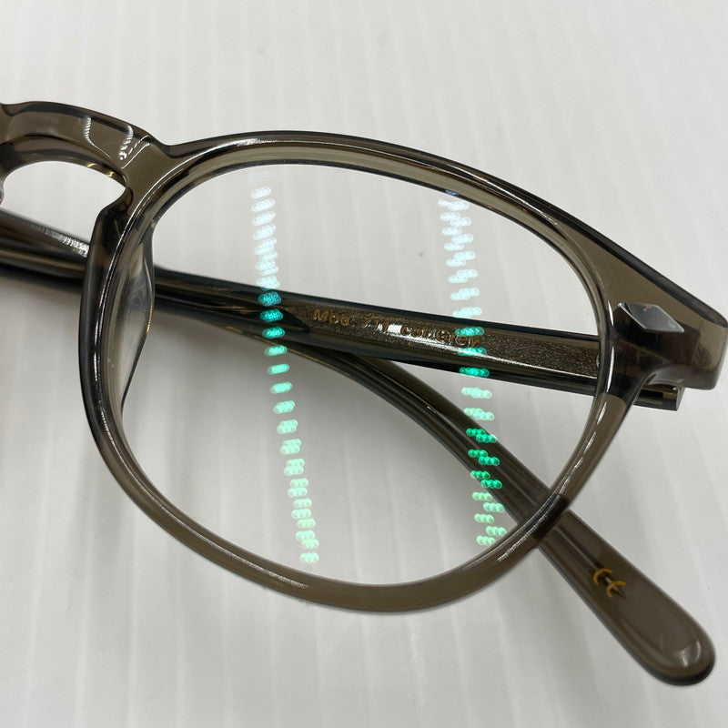 【中古品】【メンズ】 LESCA LUNETIER レスカ ルネティエ 711 度入り メガネ アイウェア 203-260804-yo-02-tei カラー：グレー 万代Net店