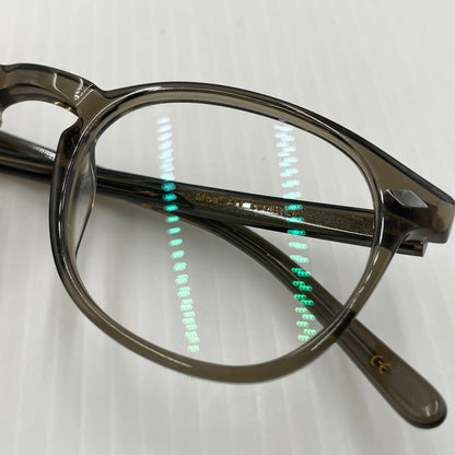 【中古品】【メンズ】 LESCA LUNETIER レスカ ルネティエ 711 度入り メガネ アイウェア 203-260804-yo-02-tei カラー：グレー 万代Net店