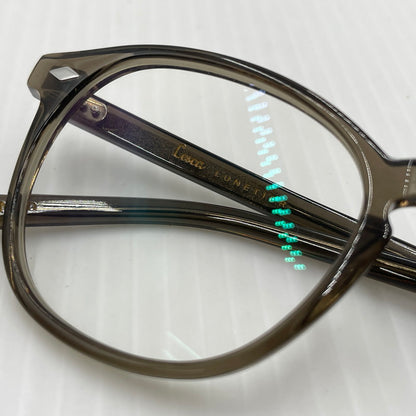 【中古品】【メンズ】 LESCA LUNETIER レスカ ルネティエ 711 度入り メガネ アイウェア 203-260804-yo-02-tei カラー：グレー 万代Net店