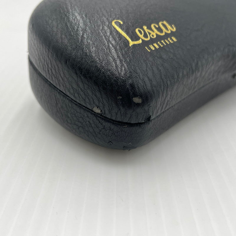 【中古品】【メンズ】 LESCA LUNETIER レスカ ルネティエ 711 度入り メガネ アイウェア 203-260804-yo-02-tei カラー：グレー 万代Net店