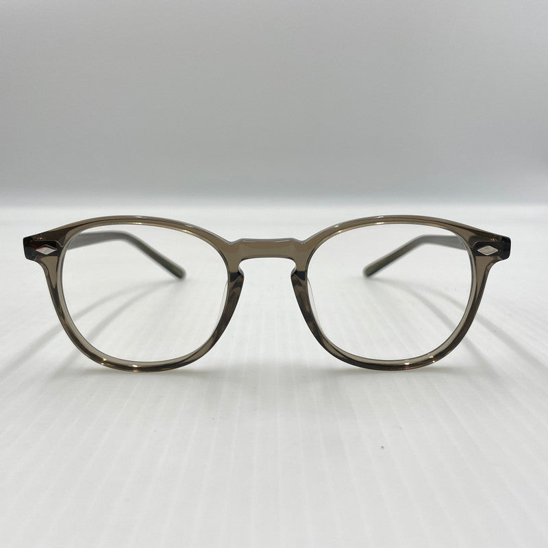 【中古品】【メンズ】 LESCA LUNETIER レスカ ルネティエ 711 度入り メガネ アイウェア 203-260804-yo-02-tei カラー：グレー 万代Net店