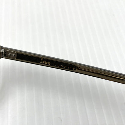 【中古品】【メンズ】 LESCA LUNETIER レスカ ルネティエ 711 度入り メガネ アイウェア 203-260804-yo-02-tei カラー：グレー 万代Net店