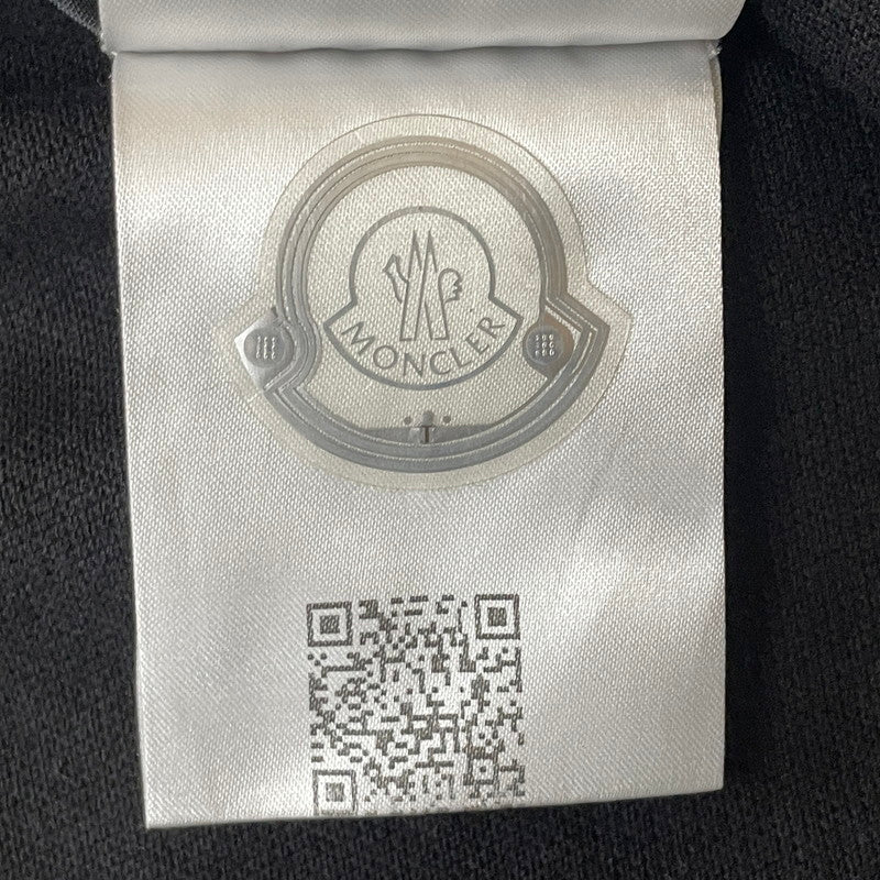 【中古品】【メンズ】 MONCLER モンクレール MAGLIA POLO MANICA L0918A70300 84556 マーリア ポロ マニカカミーチャ 半袖 トップス シャツ 141-260804-sa-05-tei サイズ：M カラー：ブラック 万代Net店
