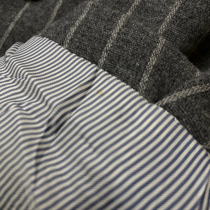 【中古品】【メンズ】 UNITED ARROWS ユナイテッド アローズ STRIPE WOOL SUIT SET UP ストライプ ウール スート セット アップ 147-260804-sa-06-tei サイズ：48 カラー：グレー 万代Net店