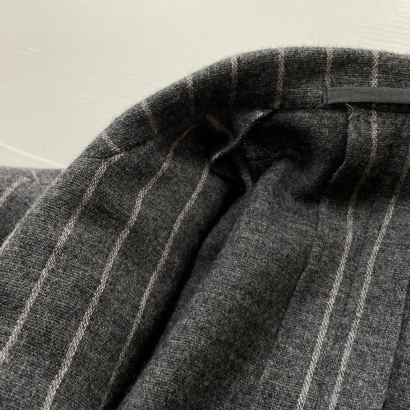 【中古品】【メンズ】 UNITED ARROWS ユナイテッド アローズ STRIPE WOOL SUIT SET UP ストライプ ウール スート セット アップ 147-260804-sa-06-tei サイズ：48 カラー：グレー 万代Net店