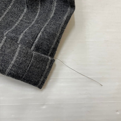【中古品】【メンズ】 UNITED ARROWS ユナイテッド アローズ STRIPE WOOL SUIT SET UP ストライプ ウール スート セット アップ 147-260804-sa-06-tei サイズ：48 カラー：グレー 万代Net店