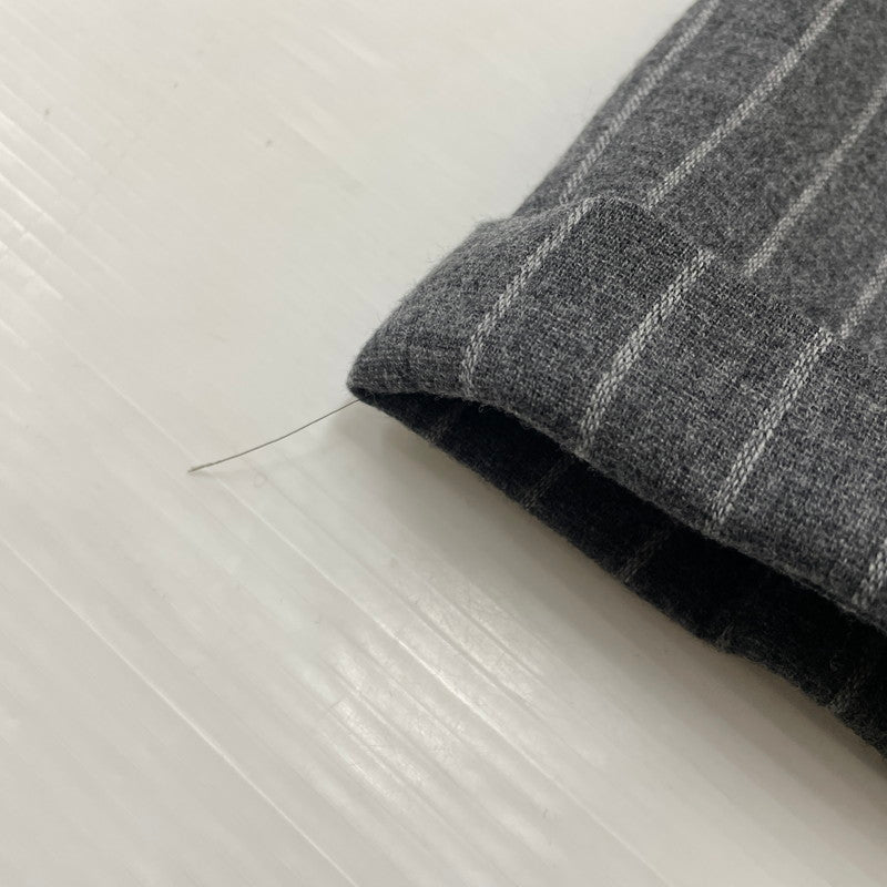 【中古品】【メンズ】 UNITED ARROWS ユナイテッド アローズ STRIPE WOOL SUIT SET UP ストライプ ウール スート セット アップ 147-260804-sa-06-tei サイズ：48 カラー：グレー 万代Net店