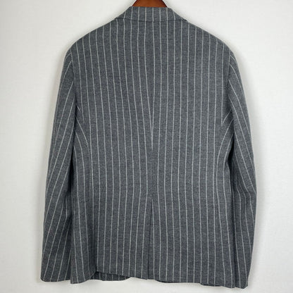 【中古品】【メンズ】 UNITED ARROWS ユナイテッド アローズ STRIPE WOOL SUIT SET UP ストライプ ウール スート セット アップ 147-260804-sa-06-tei サイズ：48 カラー：グレー 万代Net店